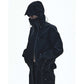 DIAGONAL TECH HOODED JACKET