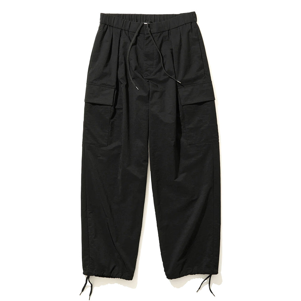 STRETCH WOOLY NYLON PARACHUTE CARGO PANTS