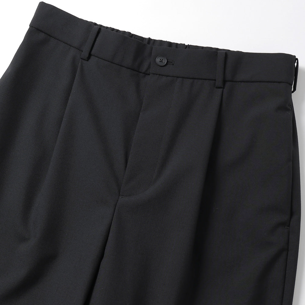 WOOL TORPICAL LOOSE FIT PANTS