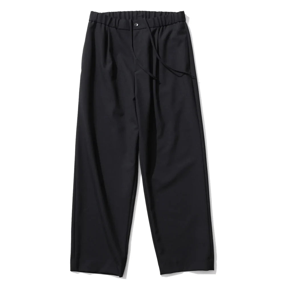ATON) WOOL TROPICAL LOOSE FIT PANTS (PRAGLM0700) | ATON / Pants