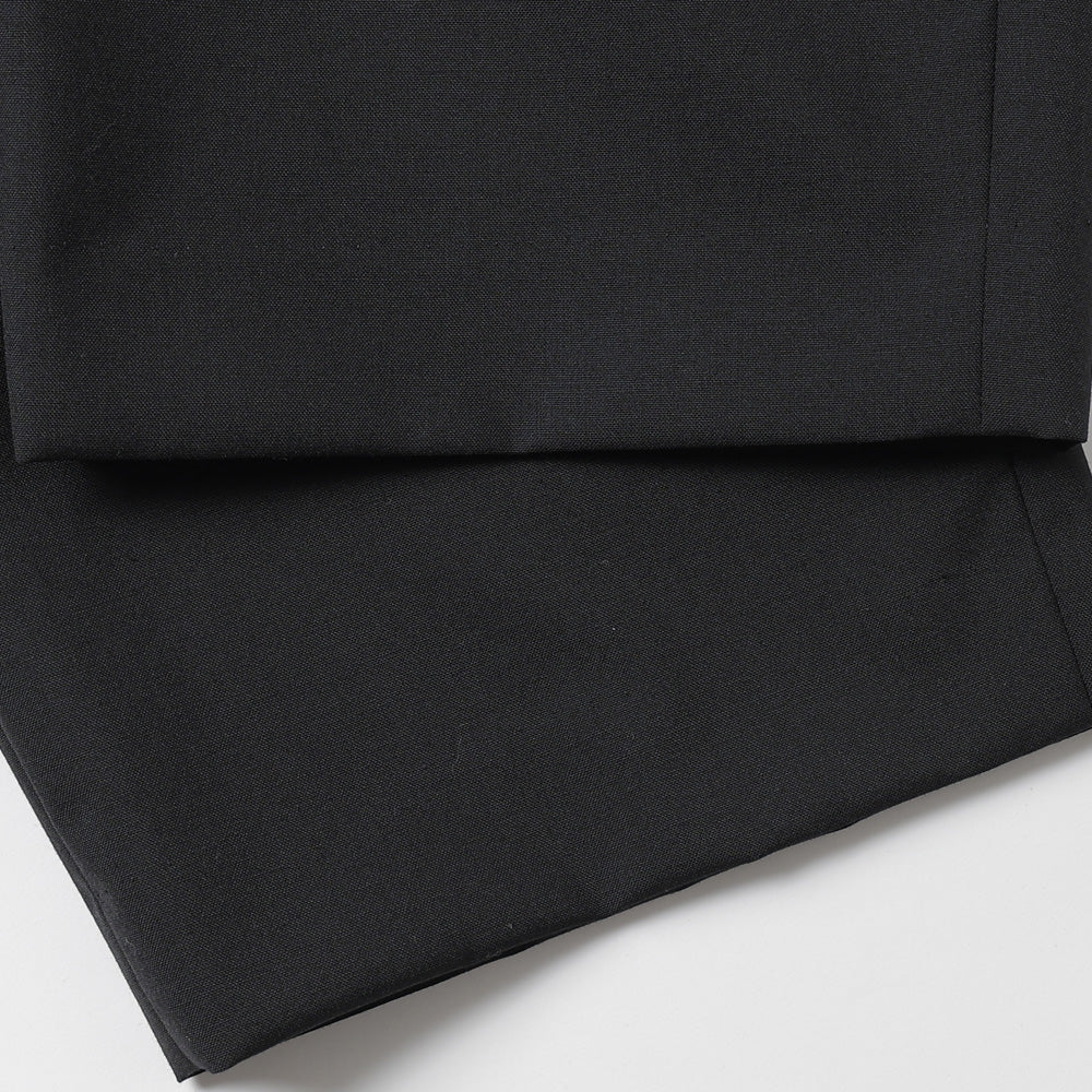 WOOL TROPICAL LOOSE FIT PANTS