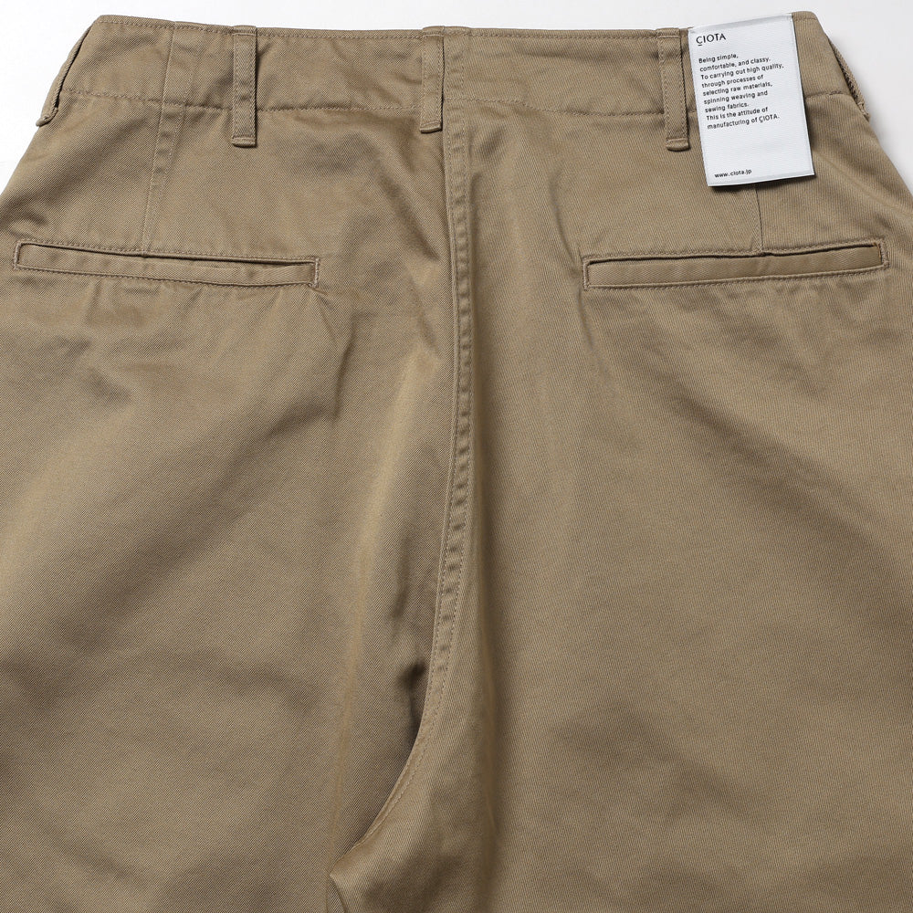 Weapon M-45 Khaki Chino Trousers (One Wash)
