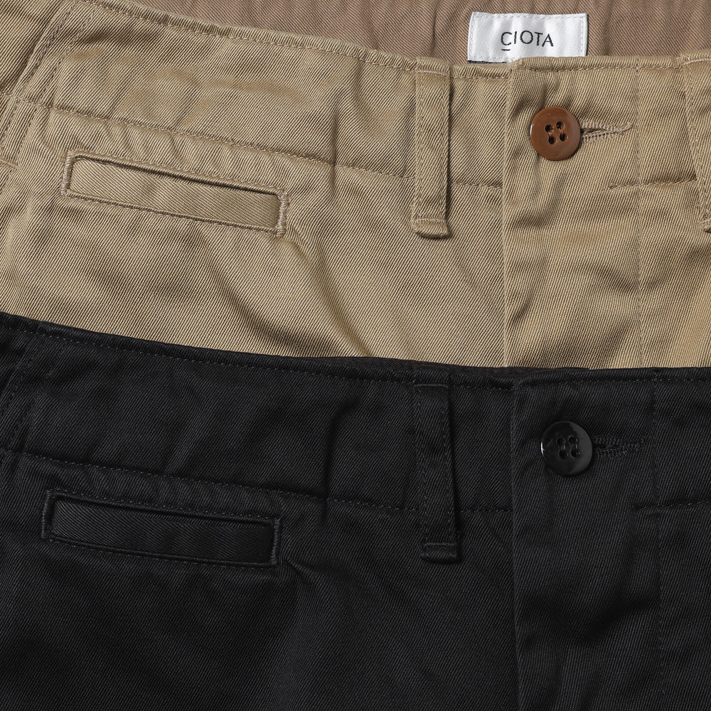 Weapon M-45 Khaki Chino Trousers (One Wash)