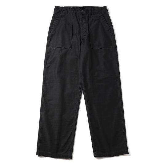 Cotton Back-Sateen Baker Pants (Wide Tapered) (One Wash)