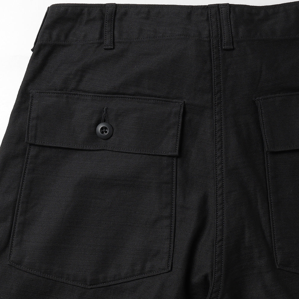 CIOTA) Cotton Back-Sateen Baker Pants (Wide Tapered) (One Wash