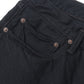 Straight 5 Pocket Pants/Black（One Wash）