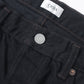 Straight 5 Pocket Pants/Black（One Wash）