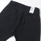 Straight 5 Pocket Pants/Black（One Wash）