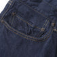 Straight 5 Pocket Pants/ Navy (One Wash)