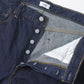 Straight 5 Pocket Pants/ Navy (One Wash)