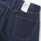 Straight 5 Pocket Pants/ Navy（One Wash）