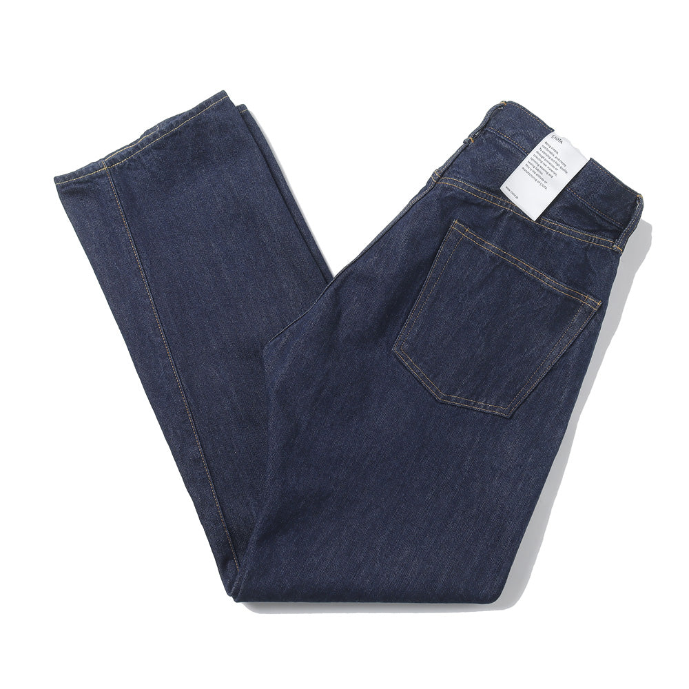 Straight 5 Pocket Pants/ Navy (One Wash)
