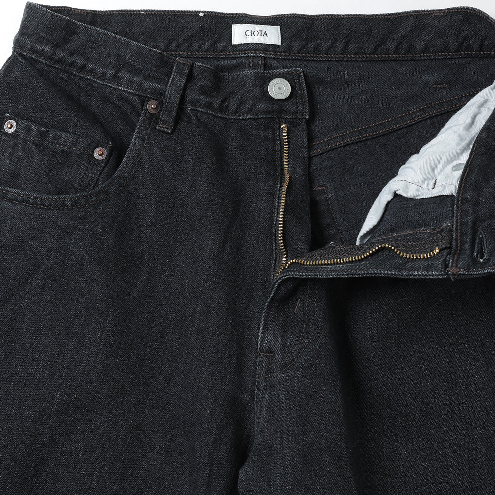 Baggy 5 Pocket Pants (Medium Black)
