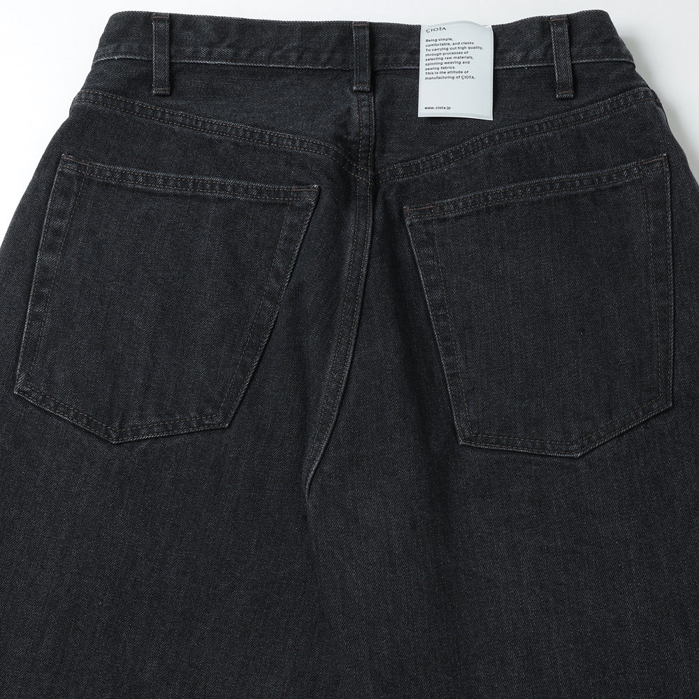 Baggy 5 Pocket Pants (Medium Black)