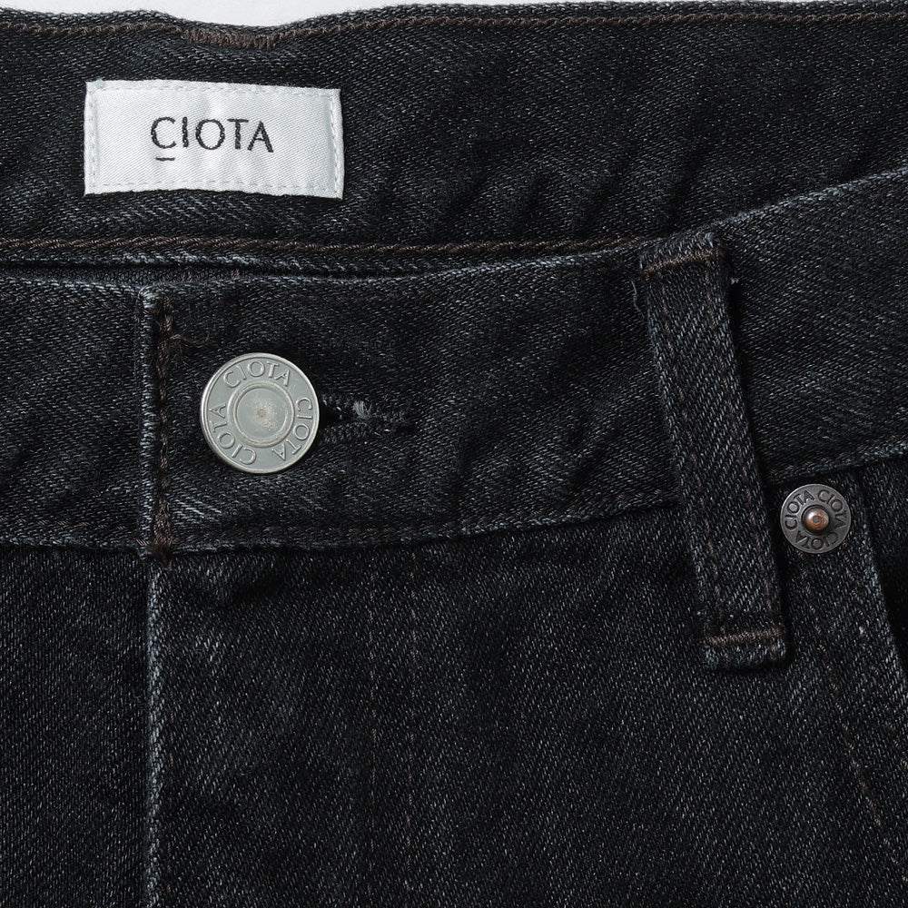 Baggy 5 Pocket Pants (Medium Black)