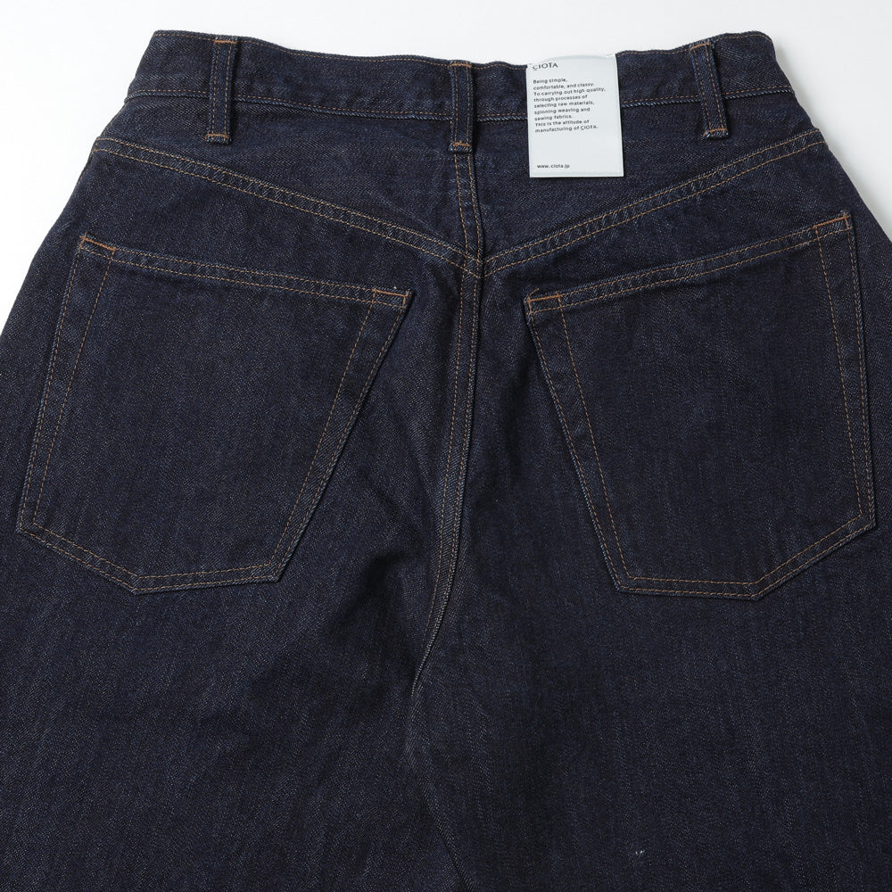 Baggy 5-Pocket Pants (DARK NAVY)