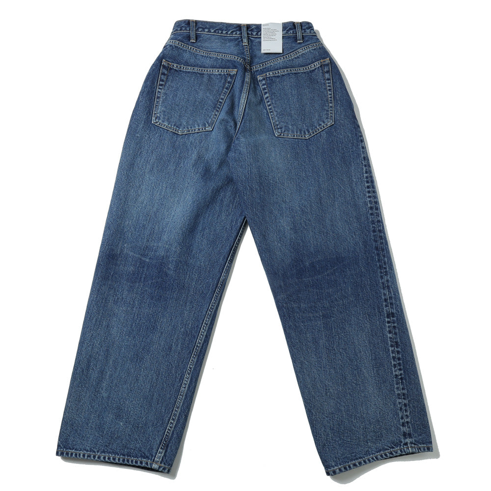 Baggy 5-Pocket Pants (Medium Blue)