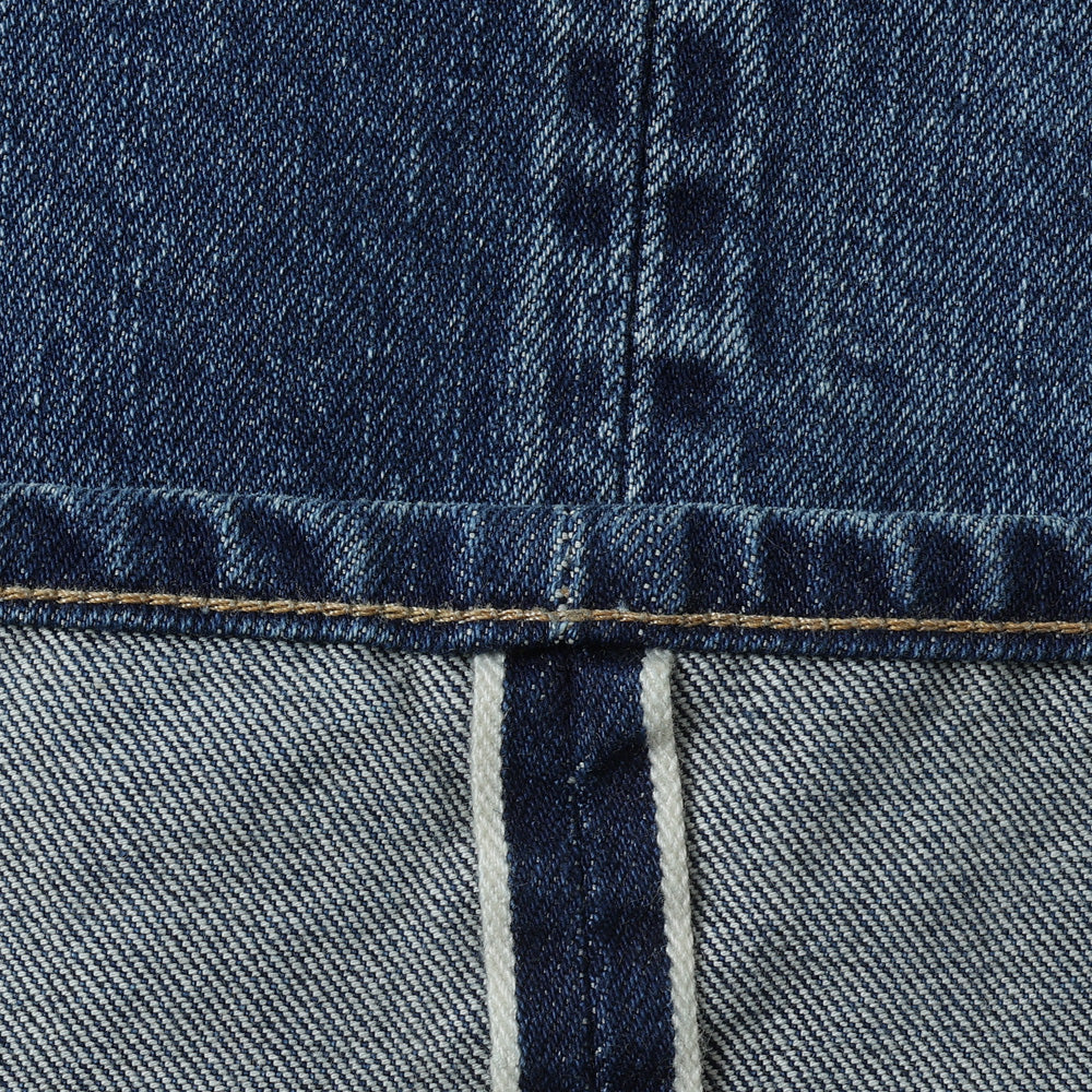 Baggy 5-Pocket Pants (Medium Blue)