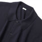 Wool Knit Polo Collar Cardigan