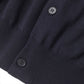 Wool Knit Polo Collar Cardigan