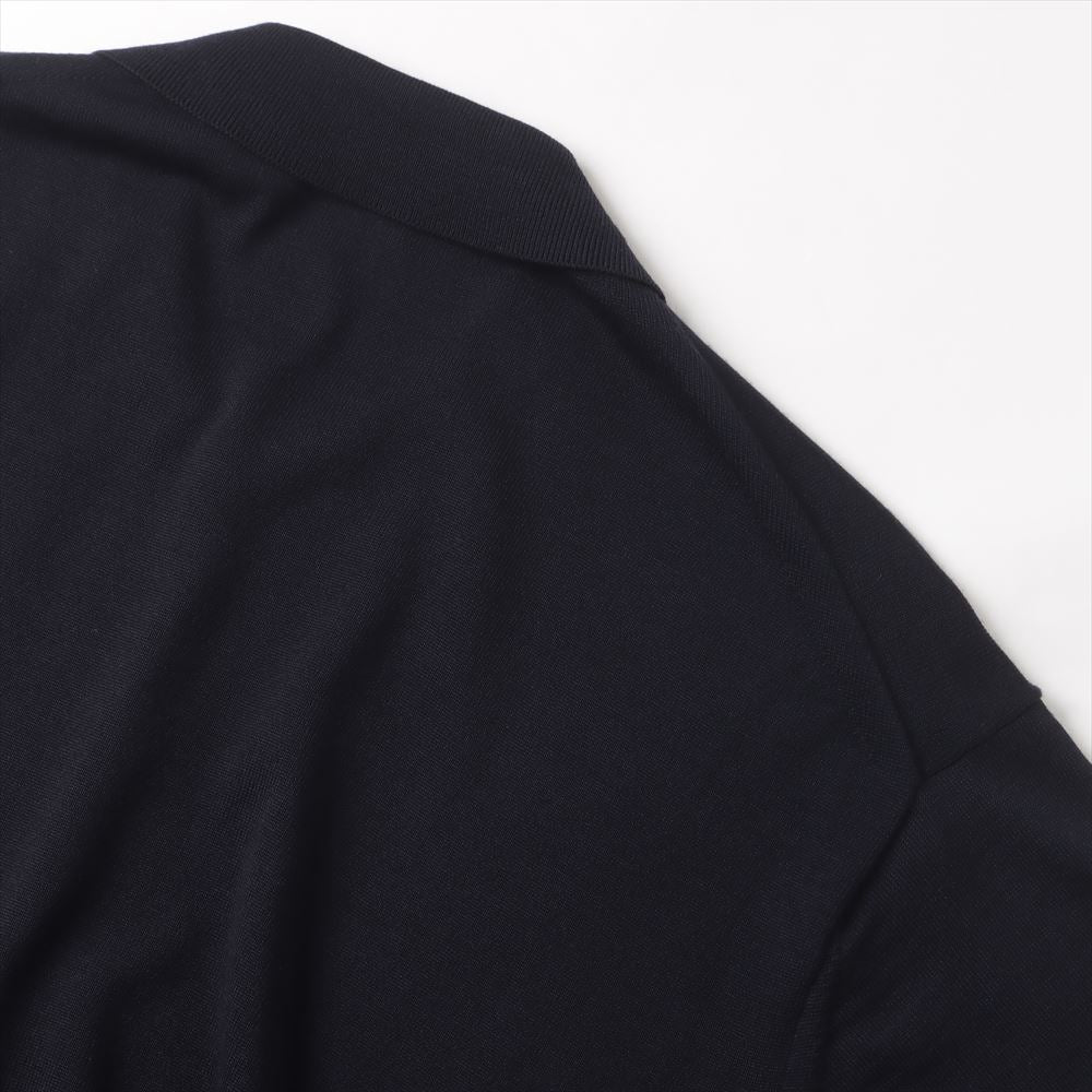 Wool Knit Polo Collar Cardigan