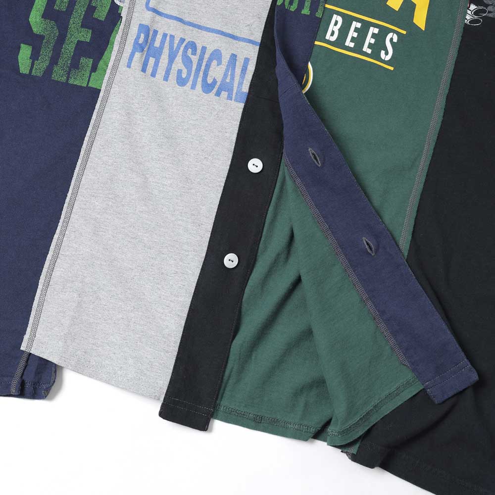 NEEDLES 4 CUT Wide Baseball Tee - College (QV412-3