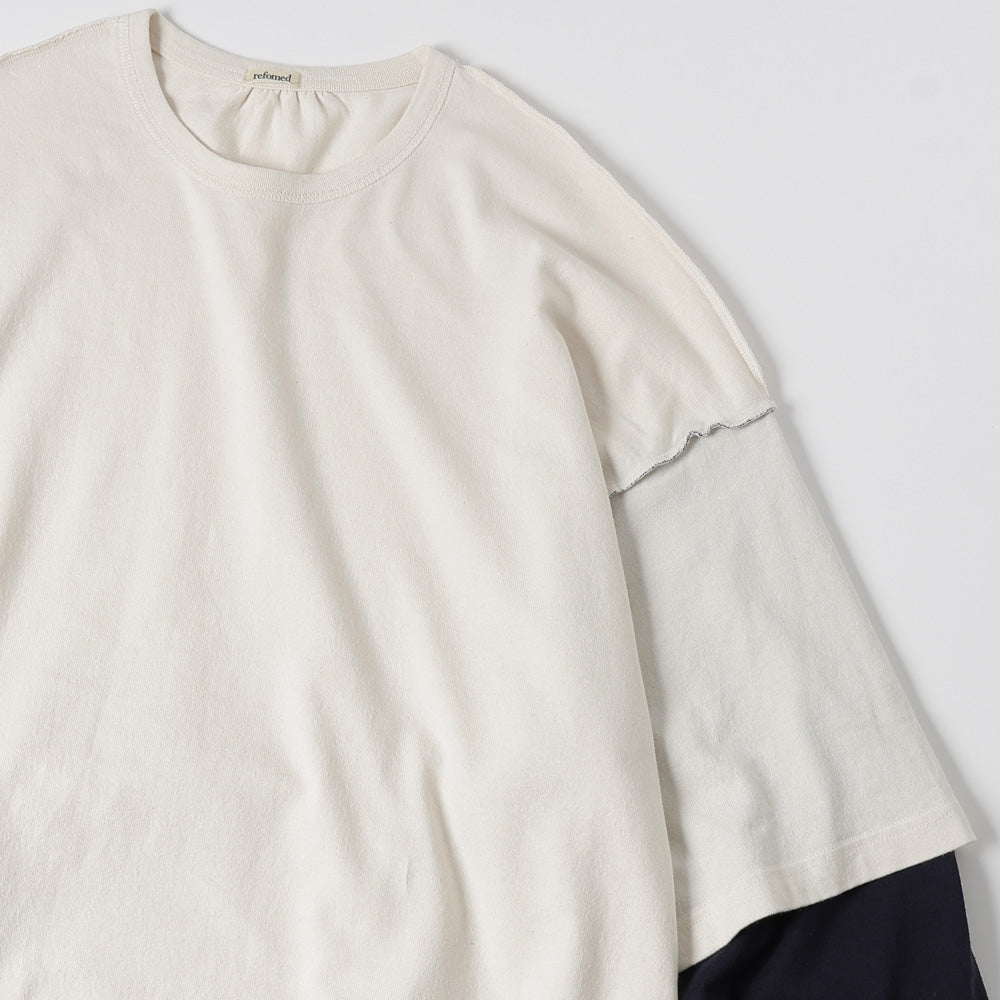 REVERSIBLE L/S TEE