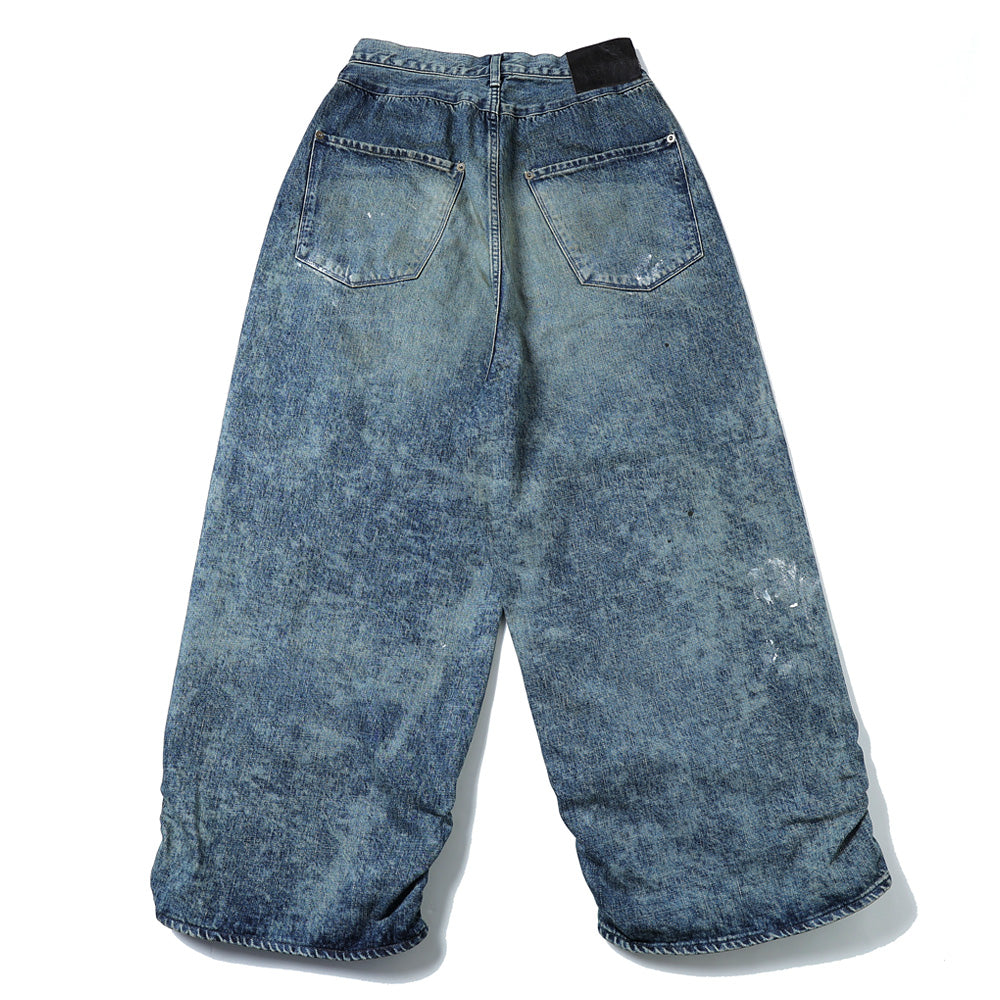 refomed(リフォメッド)FRESH MAN DENIM WIDE PANTS PAINT (REPT-054P