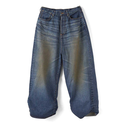 FRESH MAN DENIM WIDE PANTS USED