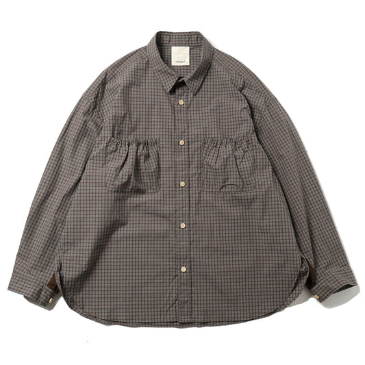 WRIST PATCH WIDE SHIRT CHECK