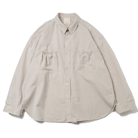 Wrist Patch Wide Shirt