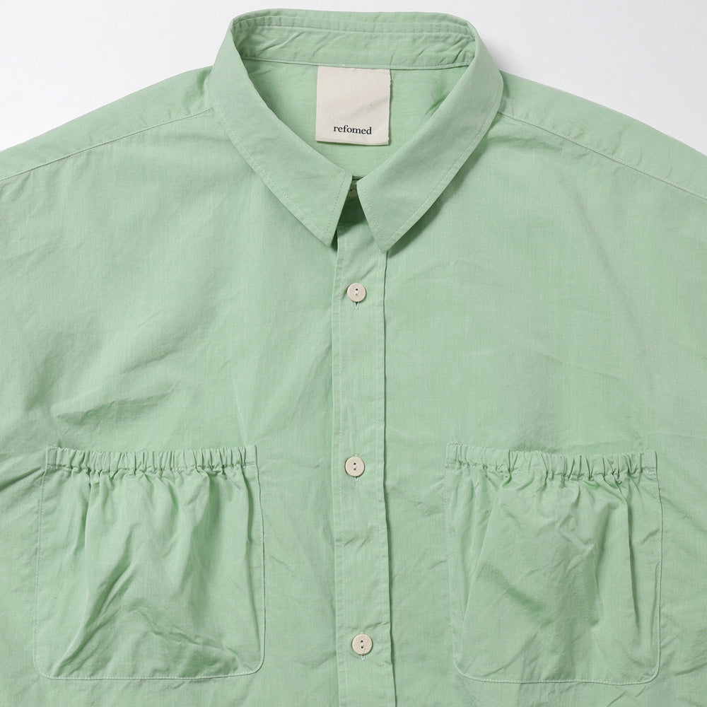 refomed WRIST PATCH WIDE SHIRT (RESH-029) | refomed / Shirt (MEN