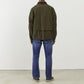 Coated canvas field jacket