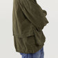 Coated canvas field jacket