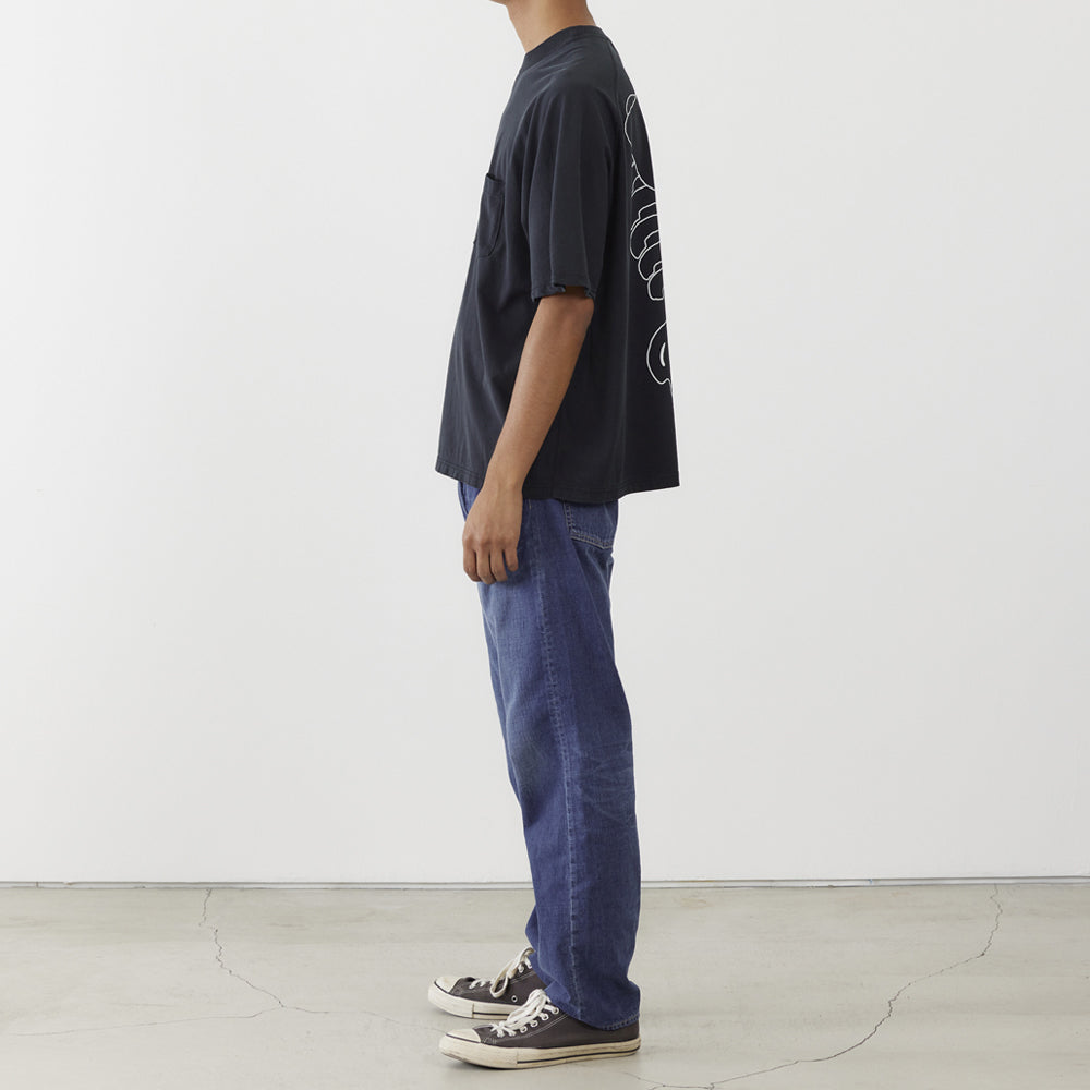 ノンストレス25/-天竺T (SKELETON)