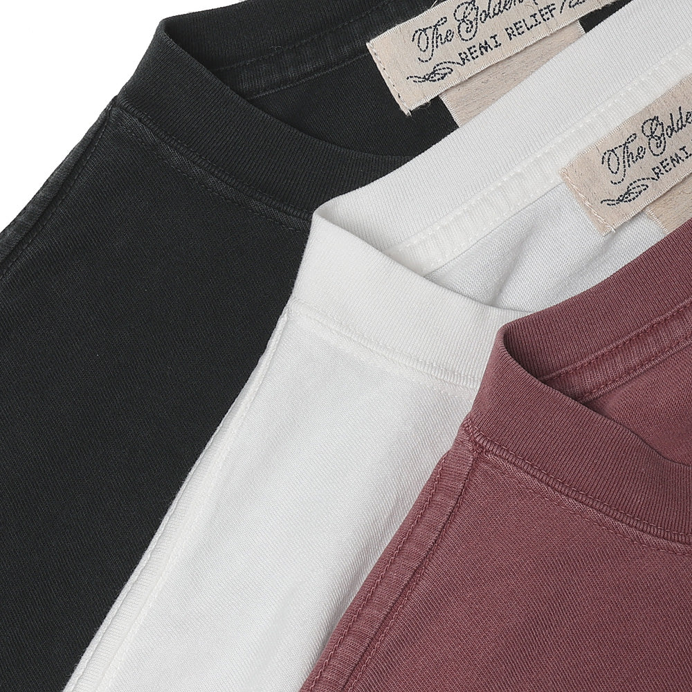 Double SP processed fleece crew (SAINT LOUIS)