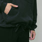 SP processed fleece BIG size outdoor parka