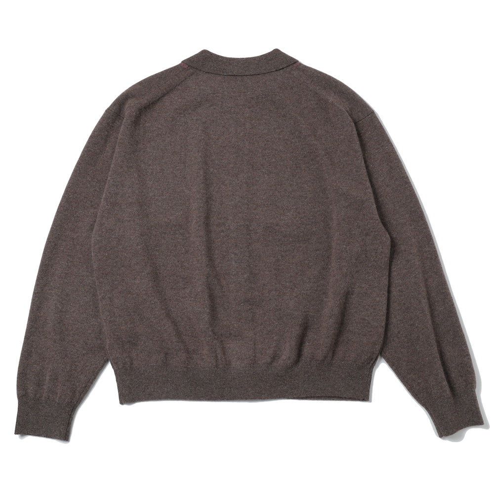 reverve RV25W004 ブラウン トップス reverve(リバーブ)RV25W004 (RV25W004) | reverve / トップス (MEN