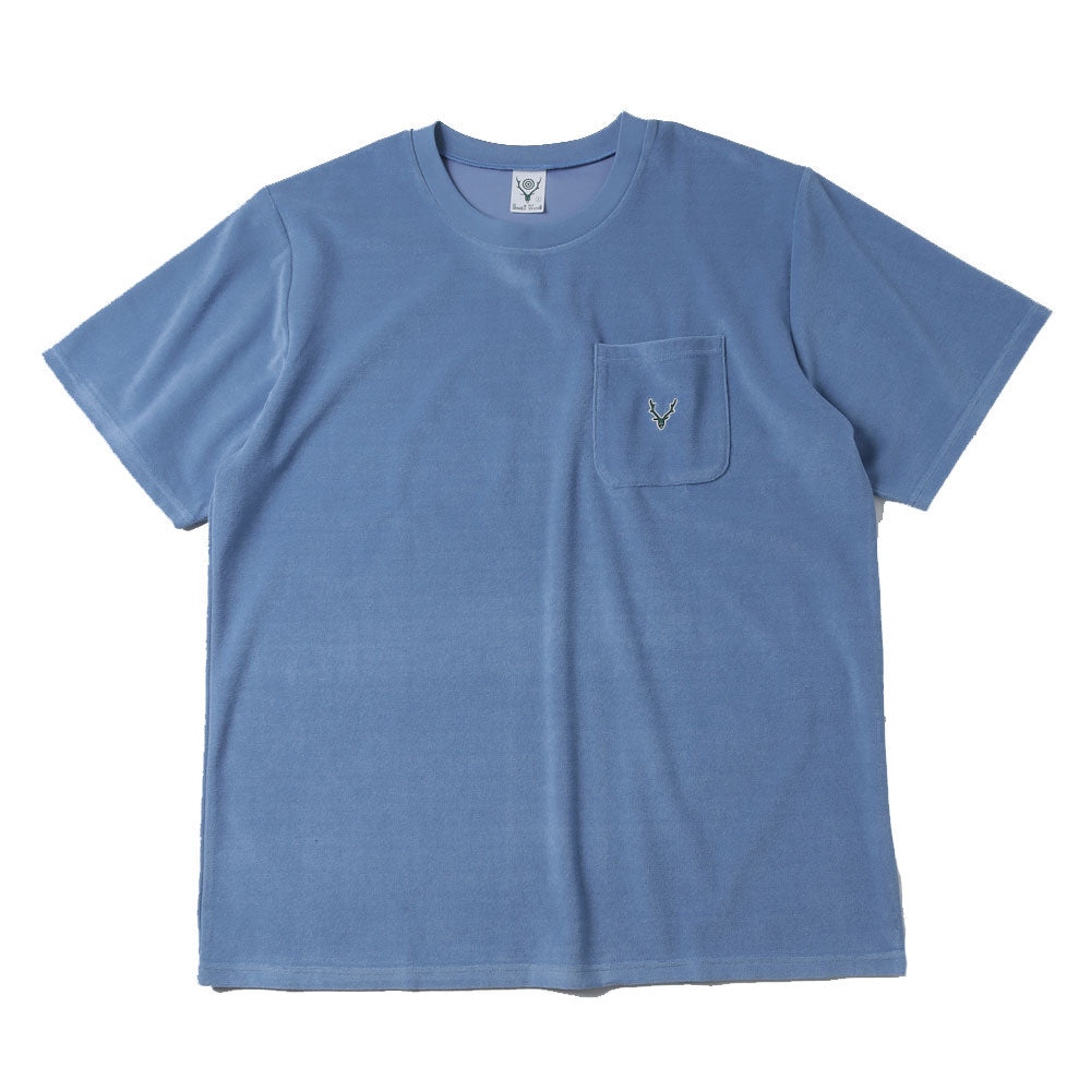 S/S Round Pocket Tee - C/PE Pile