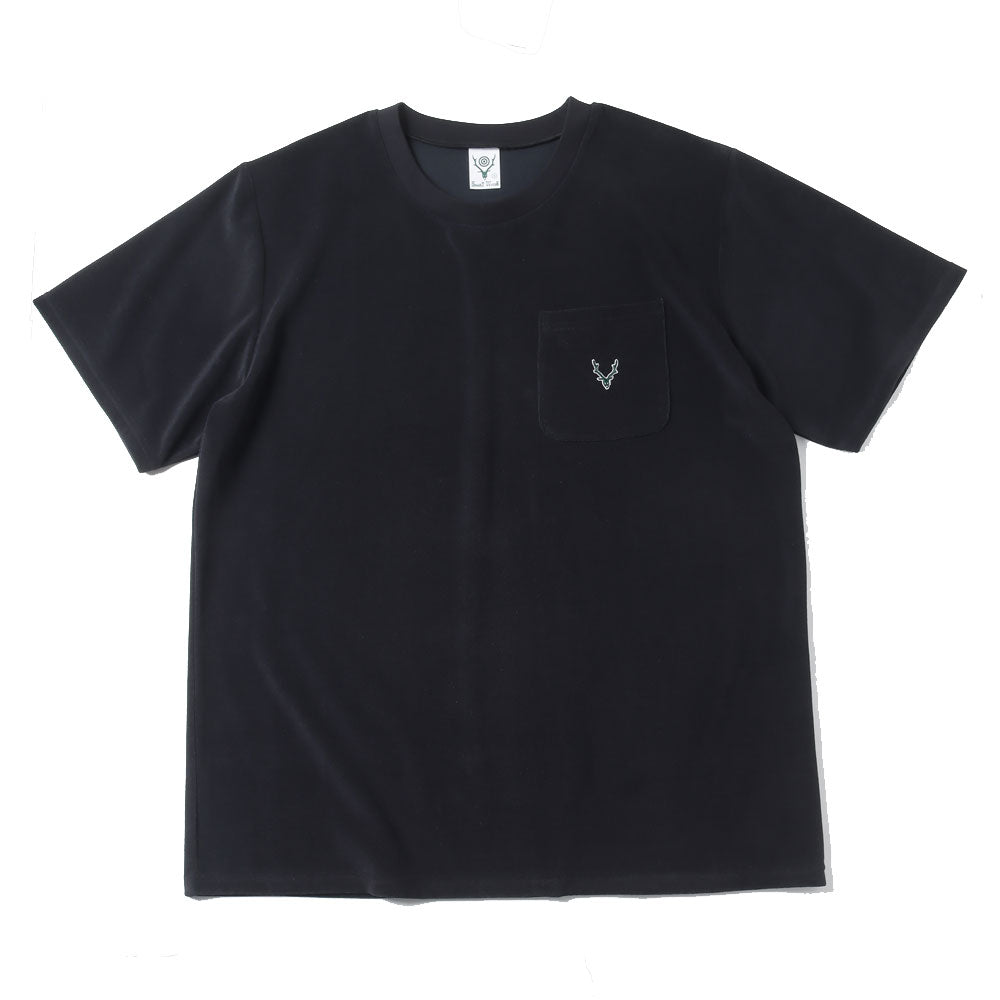 S/S Round Pocket Tee - C/PE Pile