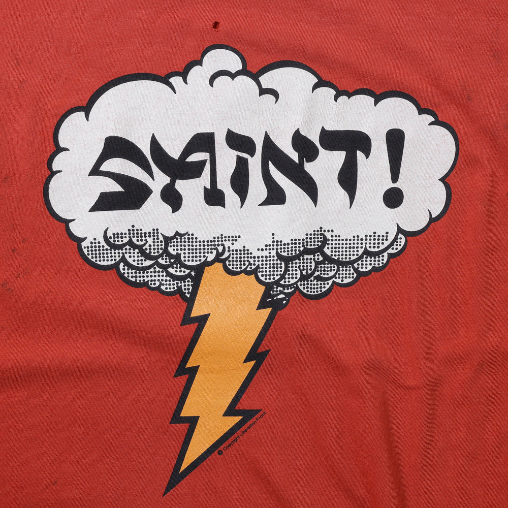 Saint Mxxxxxx (セントマイケル) S/S T-SHIRT SAINT! SM-MK8-0000-024