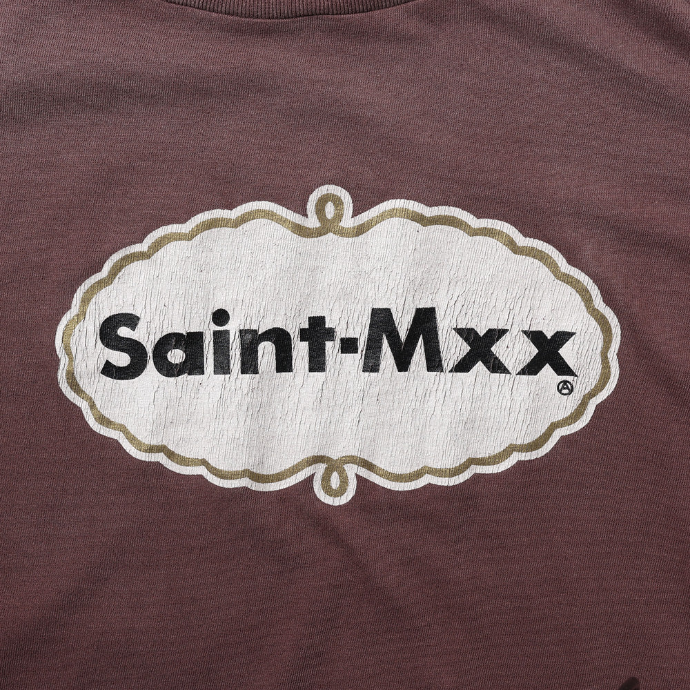S/S T-SHIRT SAINT MXX BURGUNDY
