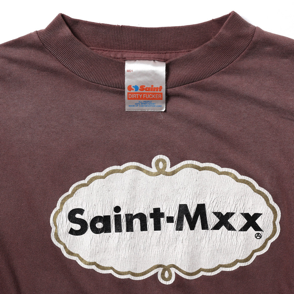 S/S T-SHIRT SAINT MXX BURGUNDY