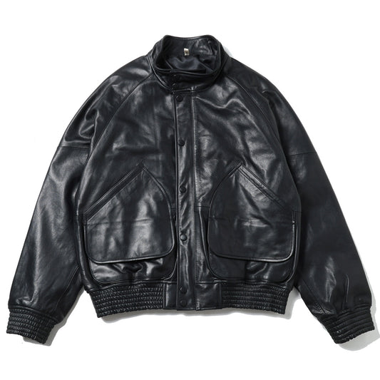 HUNTING BLOUSON(COW LEATHER)