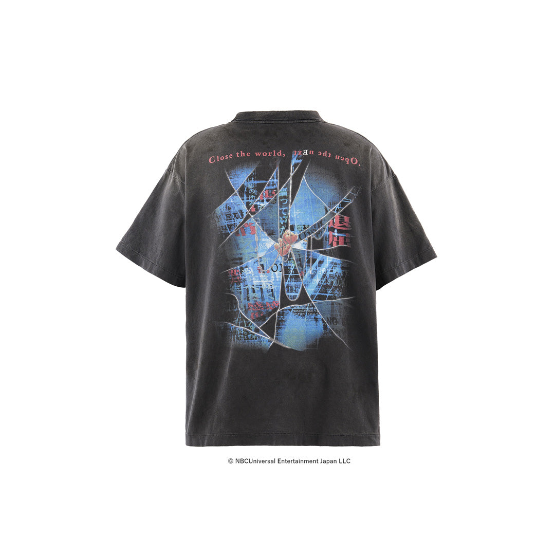 SAINT Mxxxxxx × serial experiments lain × GEEKS RULE SS T-SHIRT NO HOPE