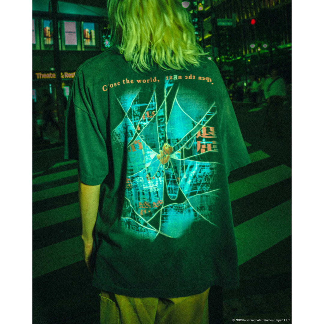 SAINT Mxxxxxx × serial experiments lain × GEEKS RULE SS T-SHIRT NO HOPE