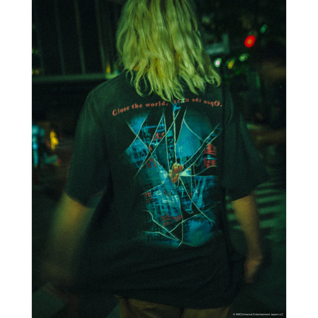 SAINT Mxxxxxx × serial experiments lain × GEEKS RULE SS T-SHIRT NO HOPE
