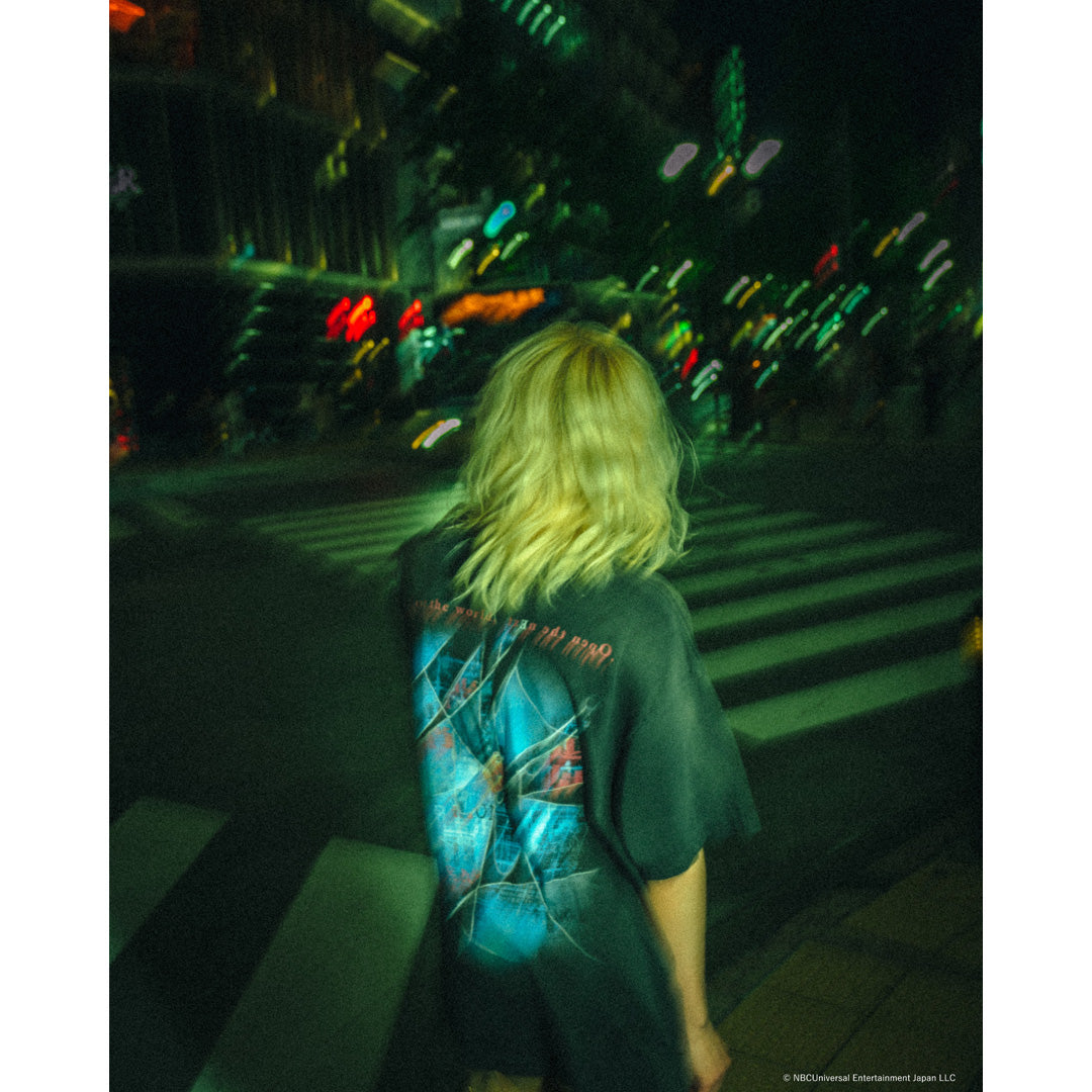 SAINT Mxxxxxx × serial experiments lain × GEEKS RULE SS T-SHIRT NO