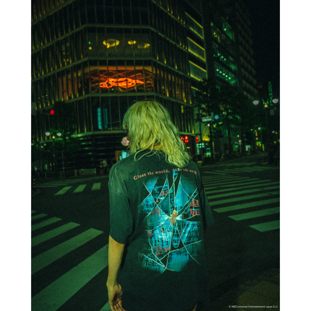 SAINT Mxxxxxx × serial experiments lain × GEEKS RULE SS T-SHIRT NO HOPE