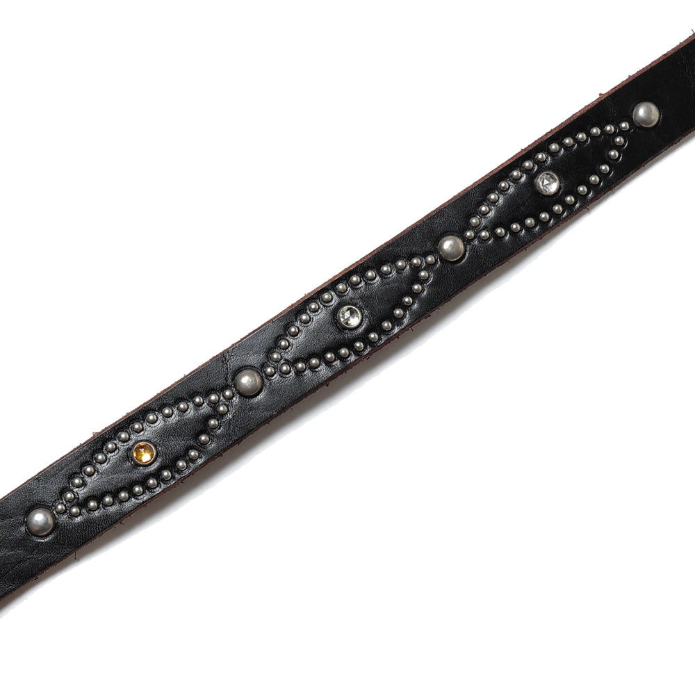 HTC_BELT NARROW_RAINBOW STONE